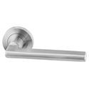 Picture of SABRE Passage Lever on 53mm Rose H04 - Hollow