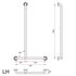 Picture of SABRE Shower Grab Rail - 1085X700 (Left Hand)