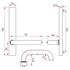 Picture of SABRE Narrow Plate Concealed Fix, Lever Only