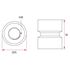 Picture of SABRE Entrance Handle Single Side - Internal Portion Fixing Kits