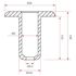 Picture of SABRE Top Hat Ferrule - 9mm