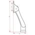 Picture of SABRE 857 Drop Down Door Stop