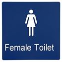 Picture of Sabre Braille Toilet - Female