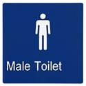 Picture of Sabre Braille Toilet - Male