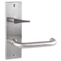 Picture of Sabre Wide Plate Visible Fix Lever with Accessible Turn for dormakaba 2600/2900 – Left Handed