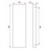 Picture of SABRE Wide Plate Concealed Fix Plate Only
